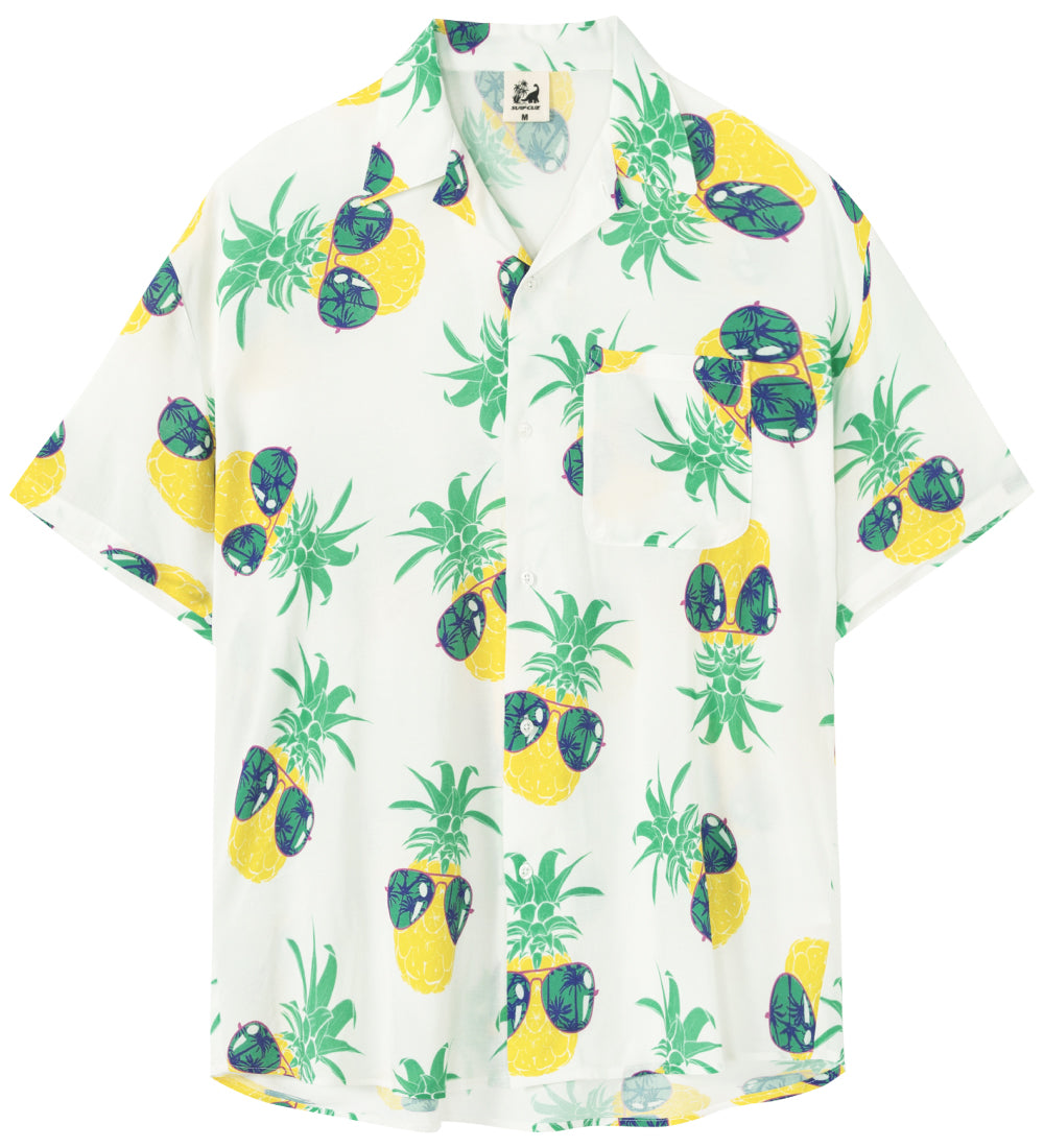 Quick-Dry Hawaiian Shirts With Pocekt