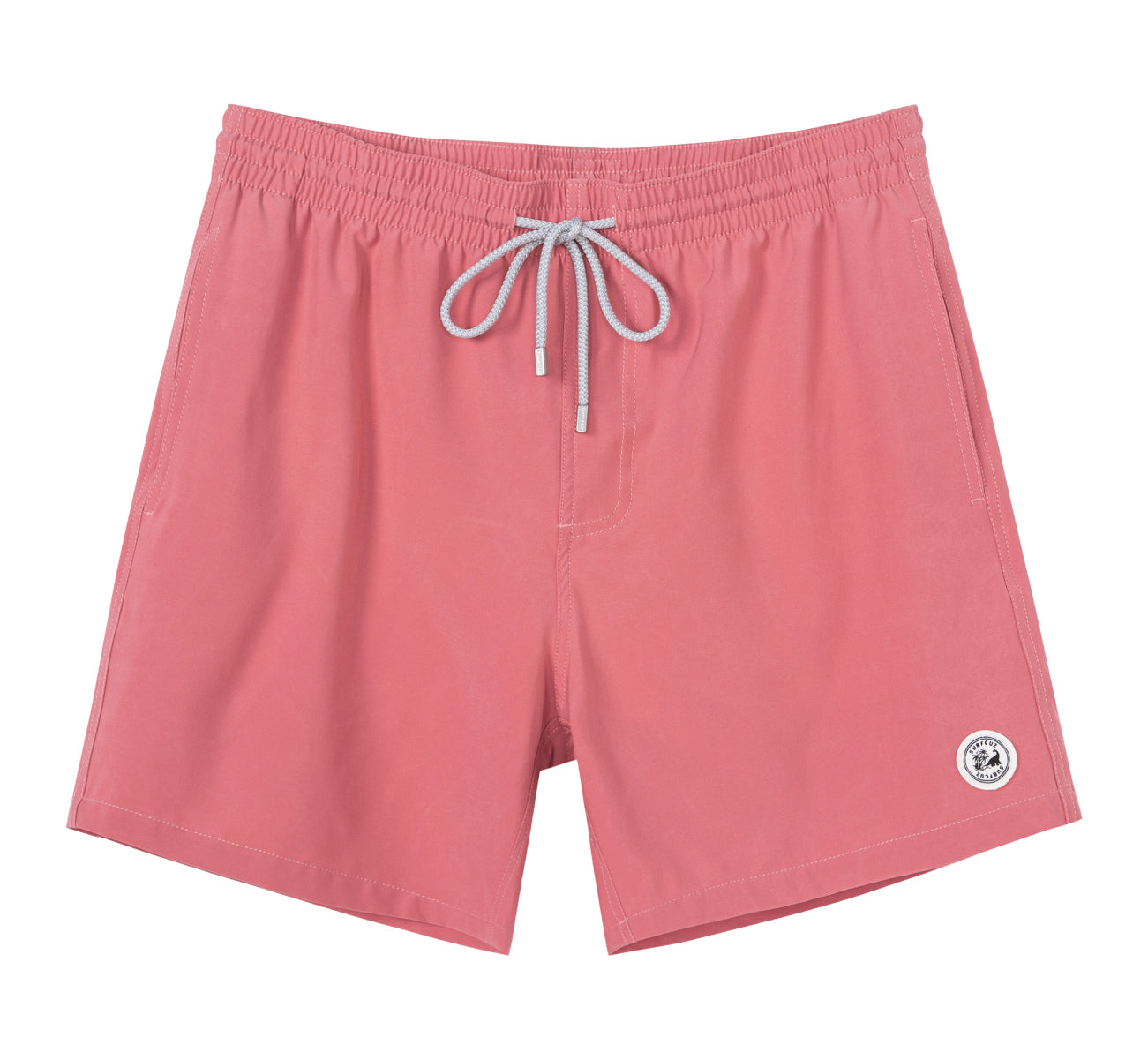 Men's Quick-Dry Solid Color Swim Trunk With Stretch Fabric