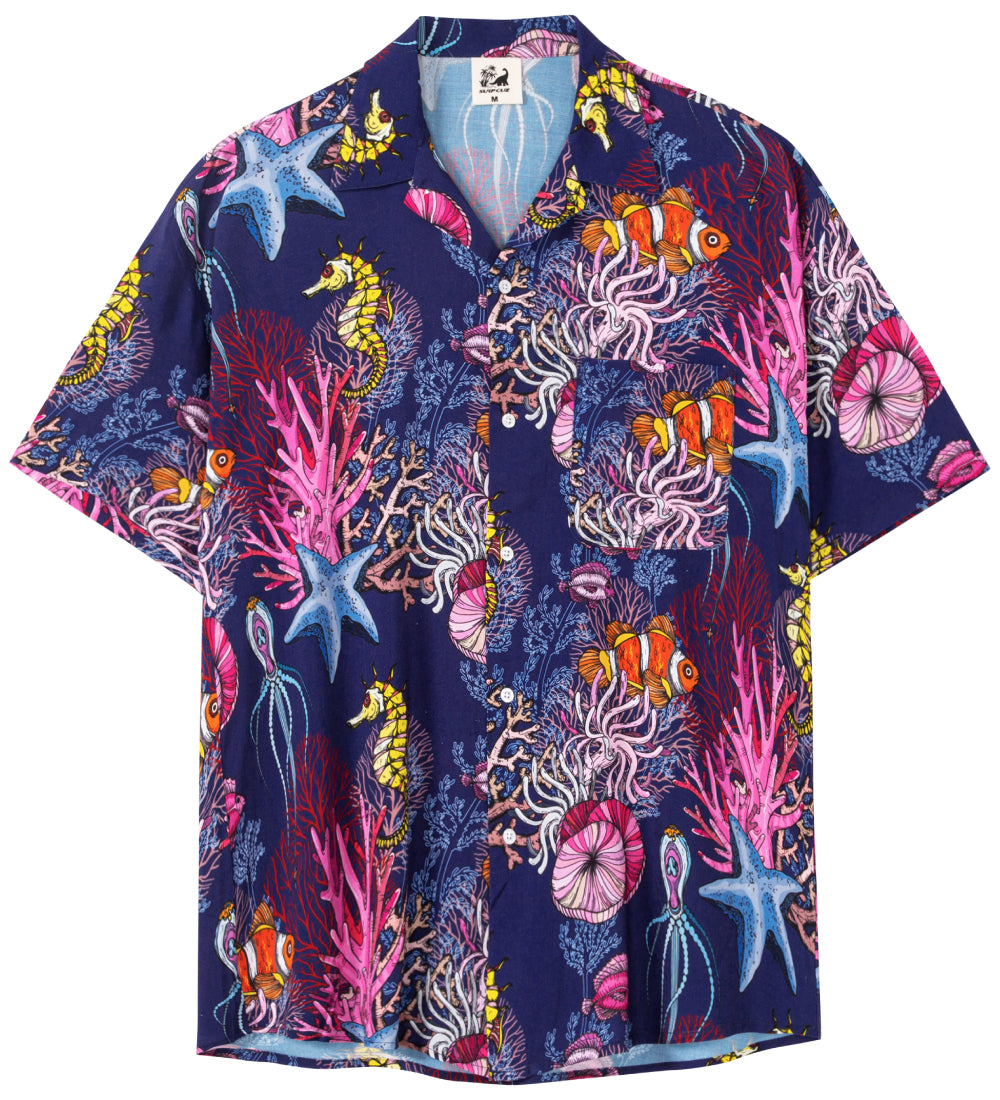 Quick-Dry Soft Vacation Hawaiian Shirts