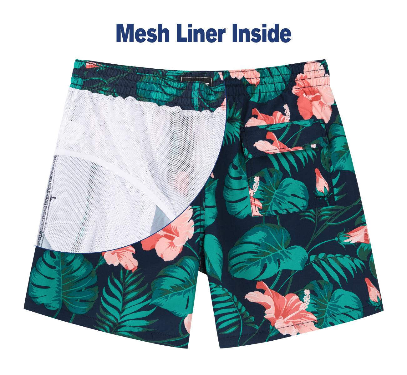  Watercolor Lavender Floral Mens Swim Trunks with Compression  Liner Quick Dry Mens Beach Shorts Elastic Drawstring M : Clothing, Shoes &  Jewelry